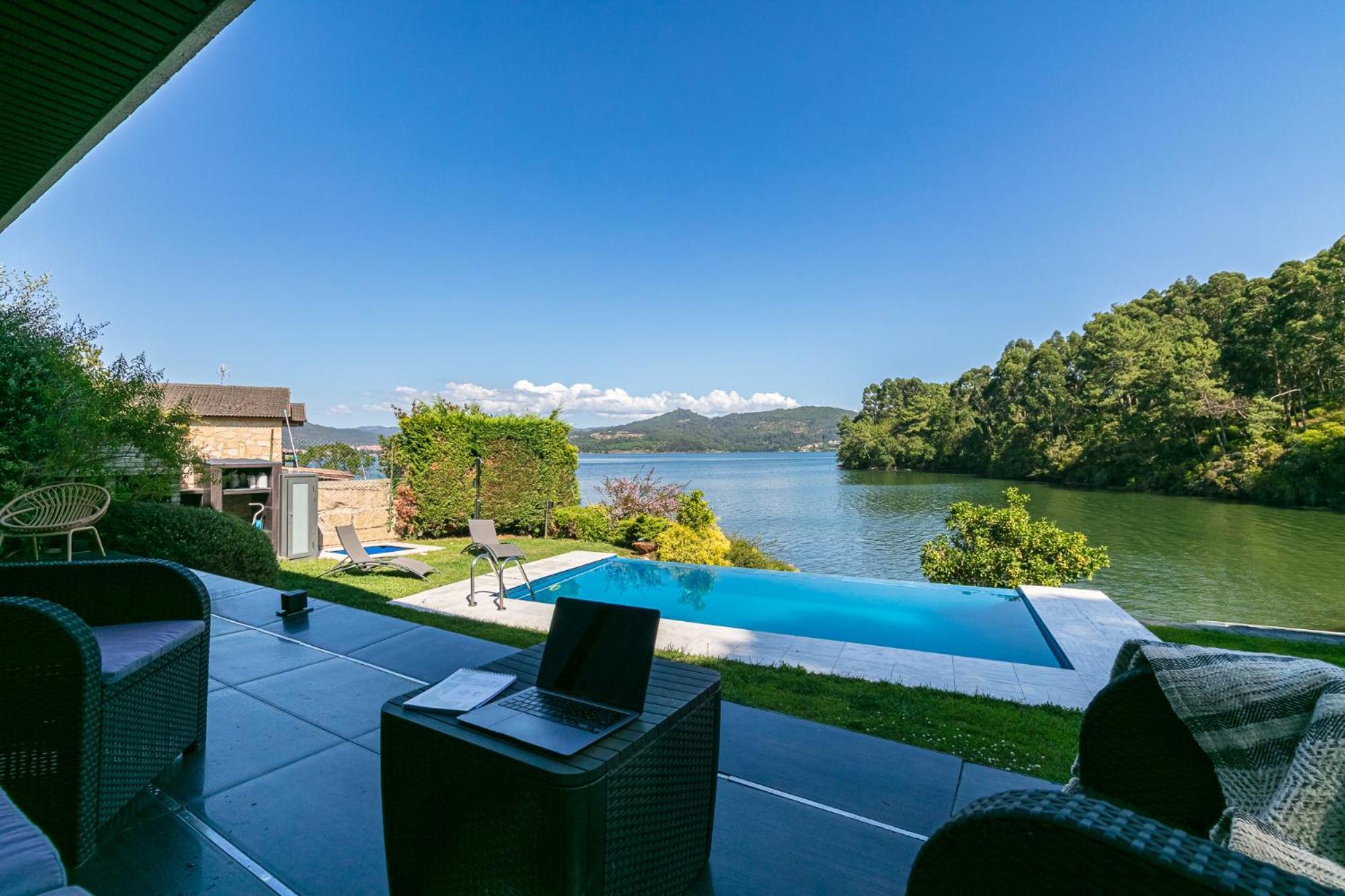 Espectacular Casa Vilaboa Pontevedra Exterior foto
